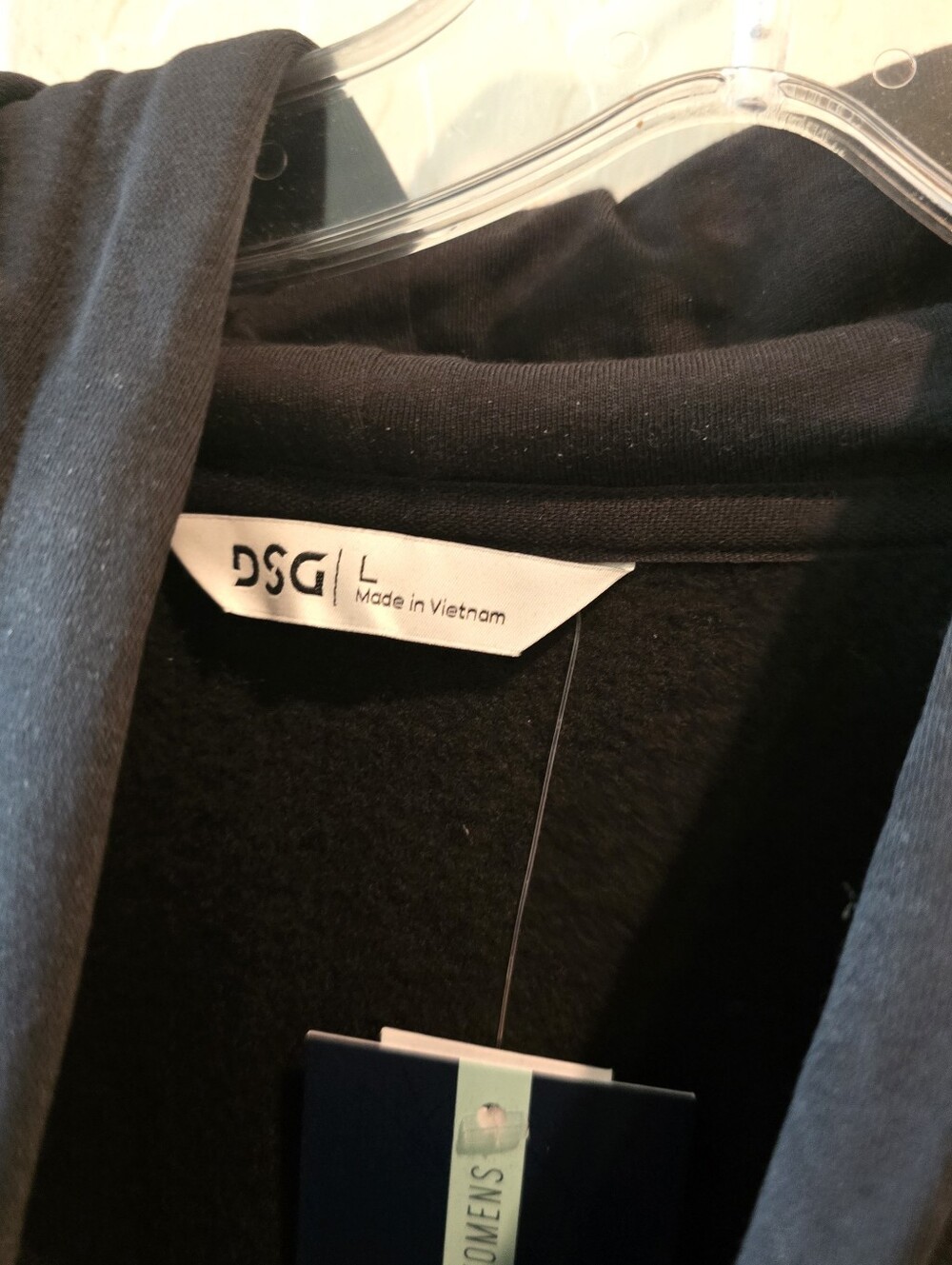 DSG Classic Hooded Sweatshirt Black Dicks Sporting Goods Hoodie - Picture 3 of 4